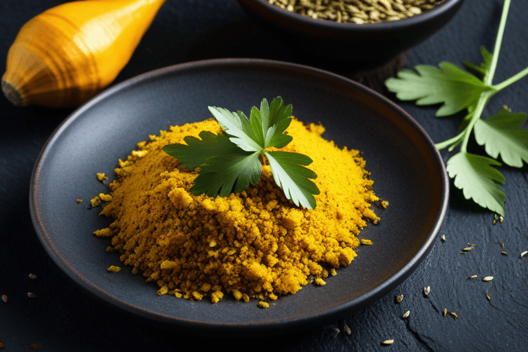 Fisch auf Karotten-Kurkuma-Püree — Satinders Küche, modern interpretiert