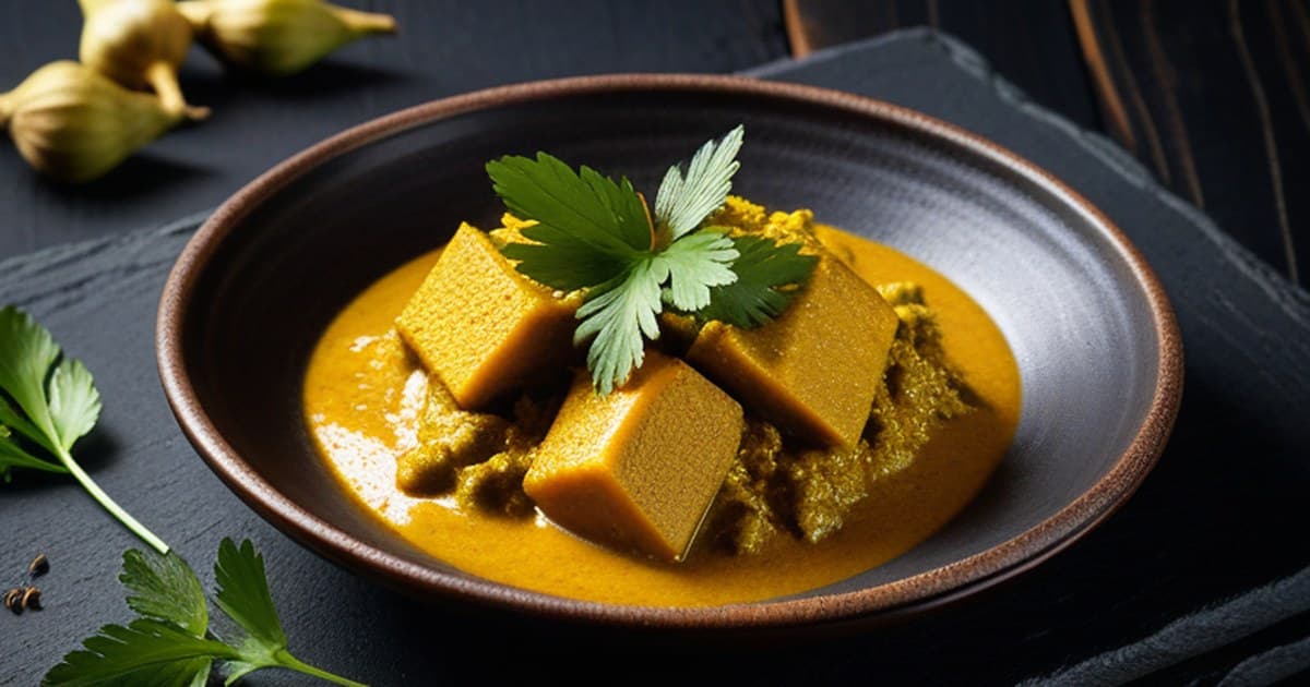 Fisch in Kürbis-Sauce