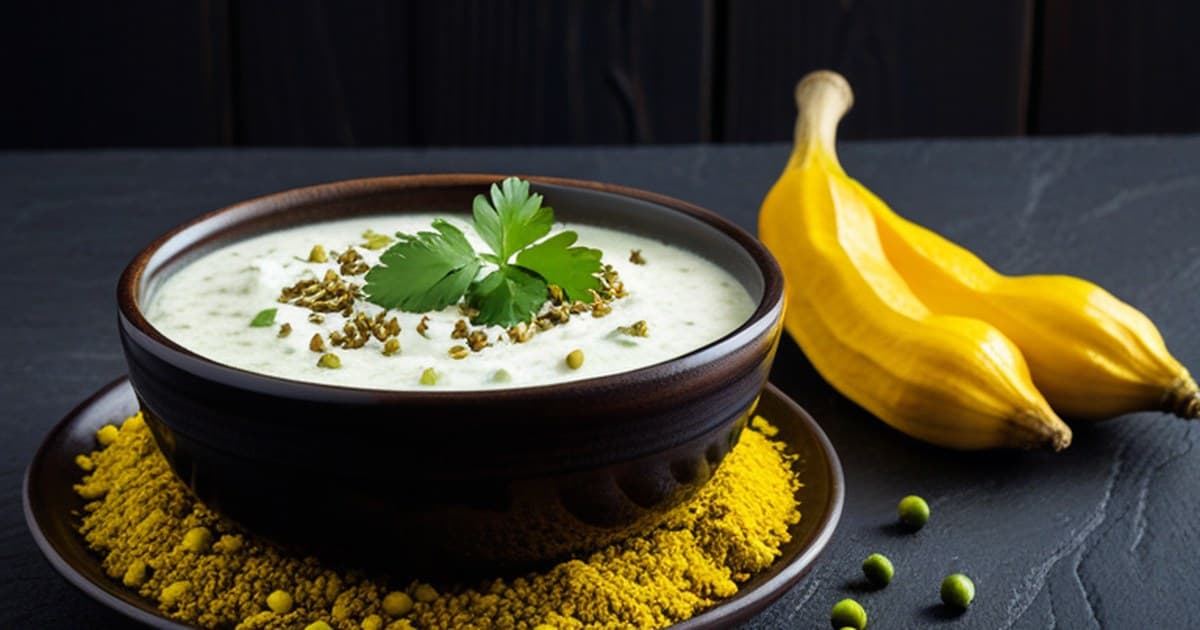 Gewürzfisch mit Gurken-Raita