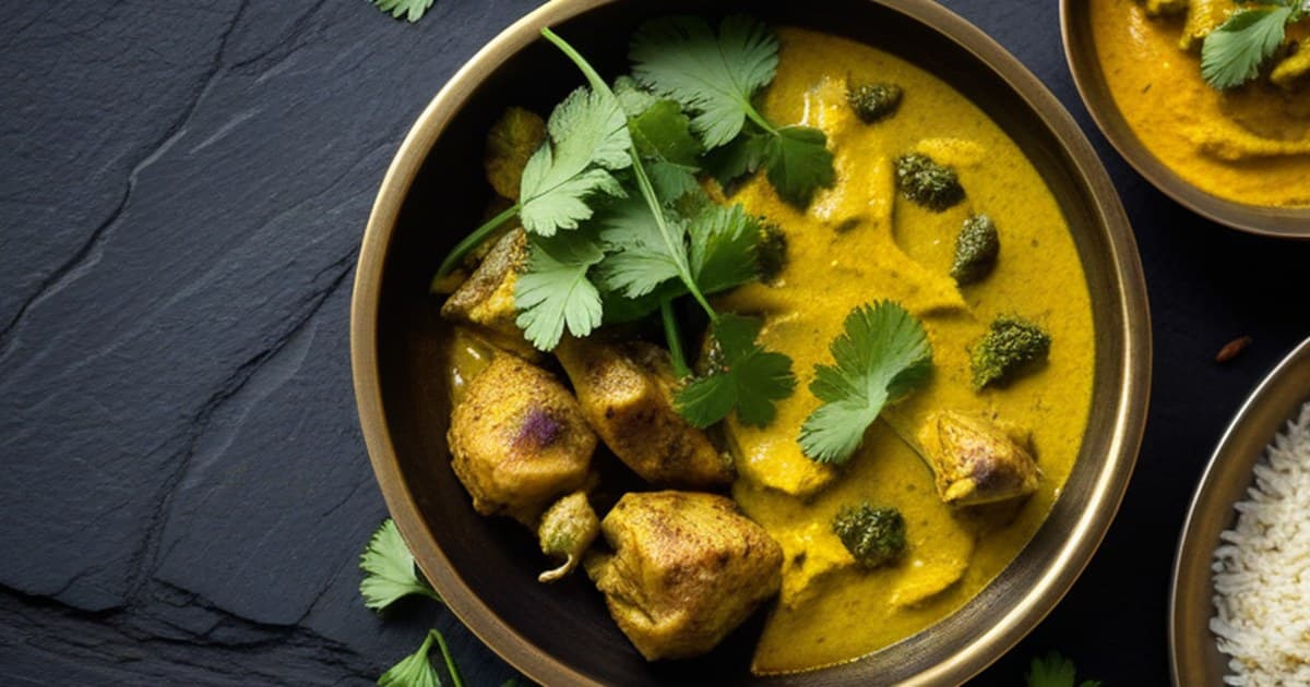 Hähnchen-Spargel-Curry