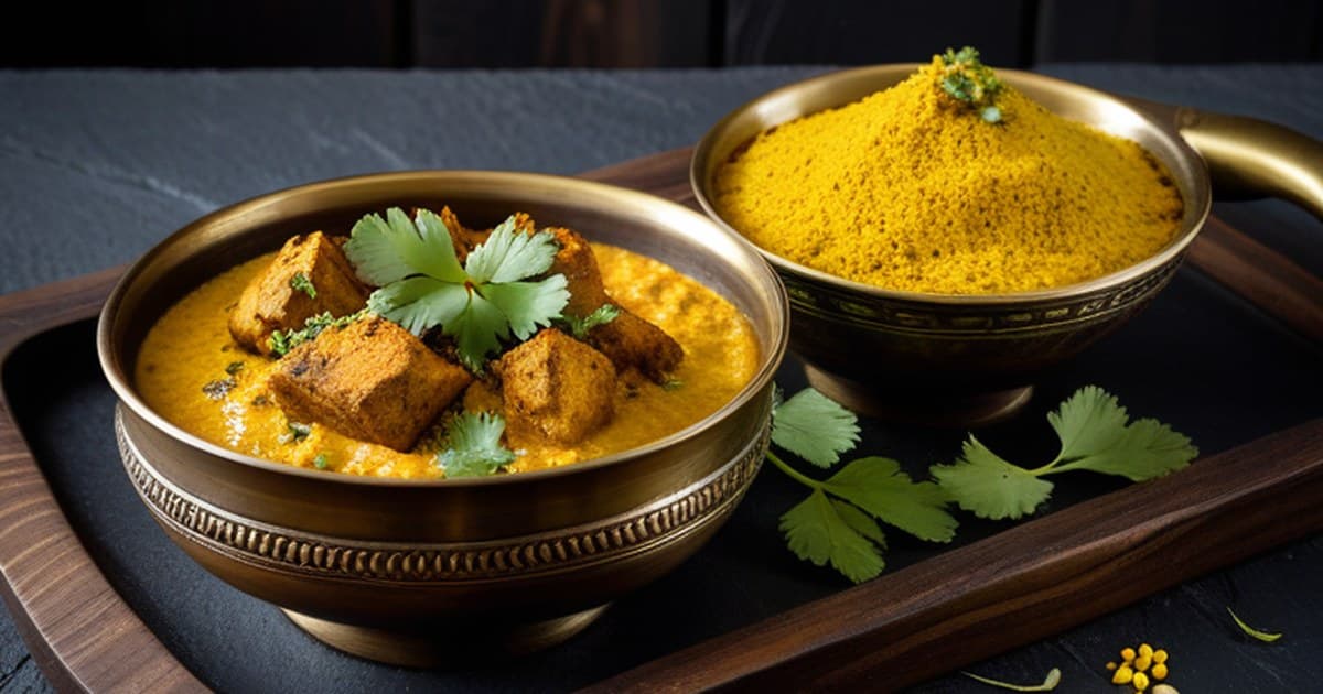 Hähnchen-Tikka-Bowl