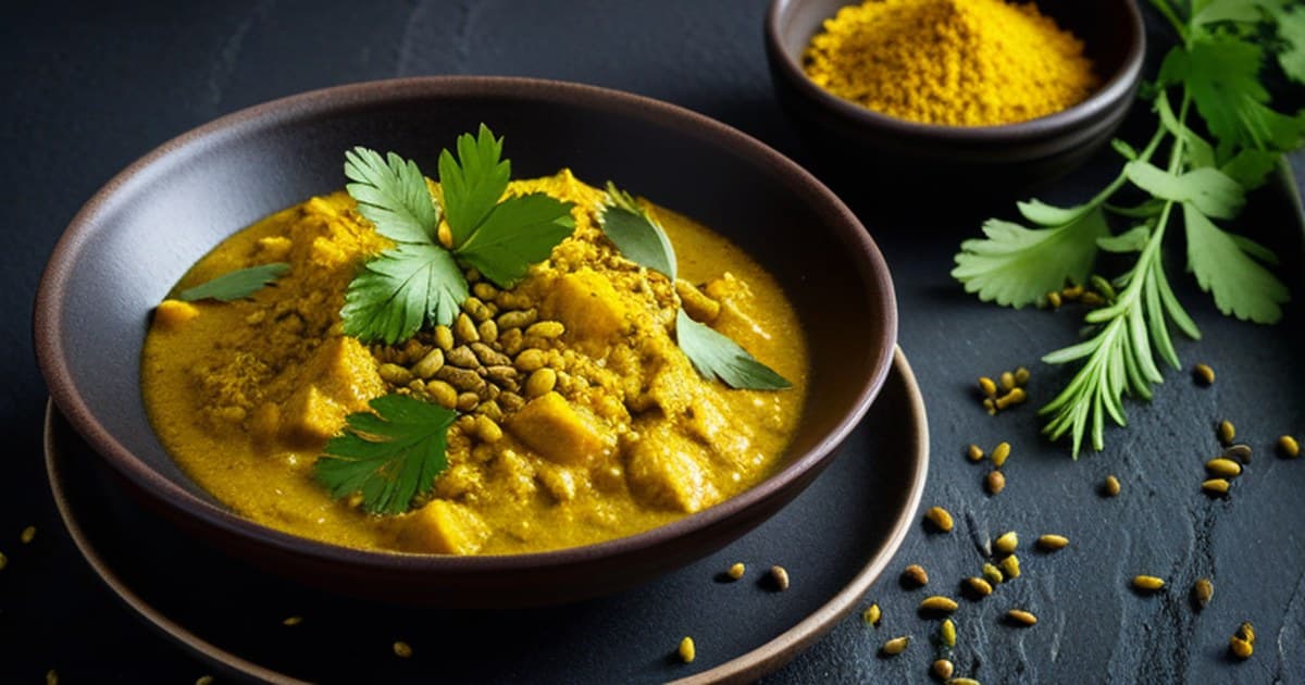 Herbstlicher Fisch-Eintopf