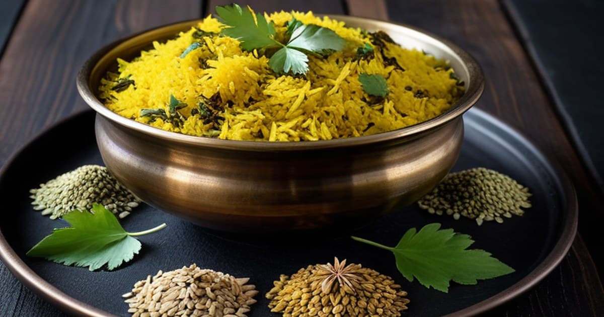 Hyderabadi Lamm-Biryani