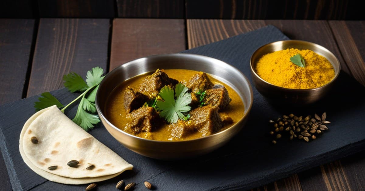 Lamm mit geröstetem Kürbis