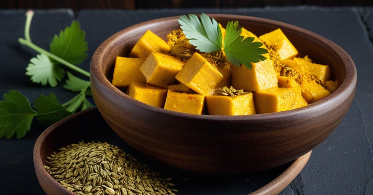 Paneer-Paprika-Pfanne