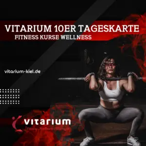 VITARIUM 10er Tageskarte für Fitness, Kurse und Wellness